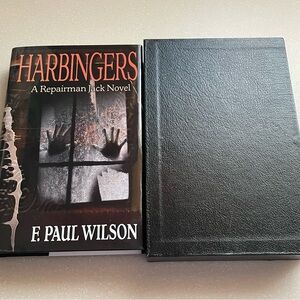 Book F. Paul Wilson HARBINGERS Slipcase Edit Hdbk SIGNED #161/500 Brand New!